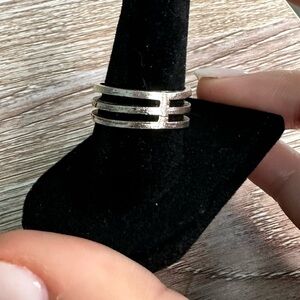 Silver Band Ring 7